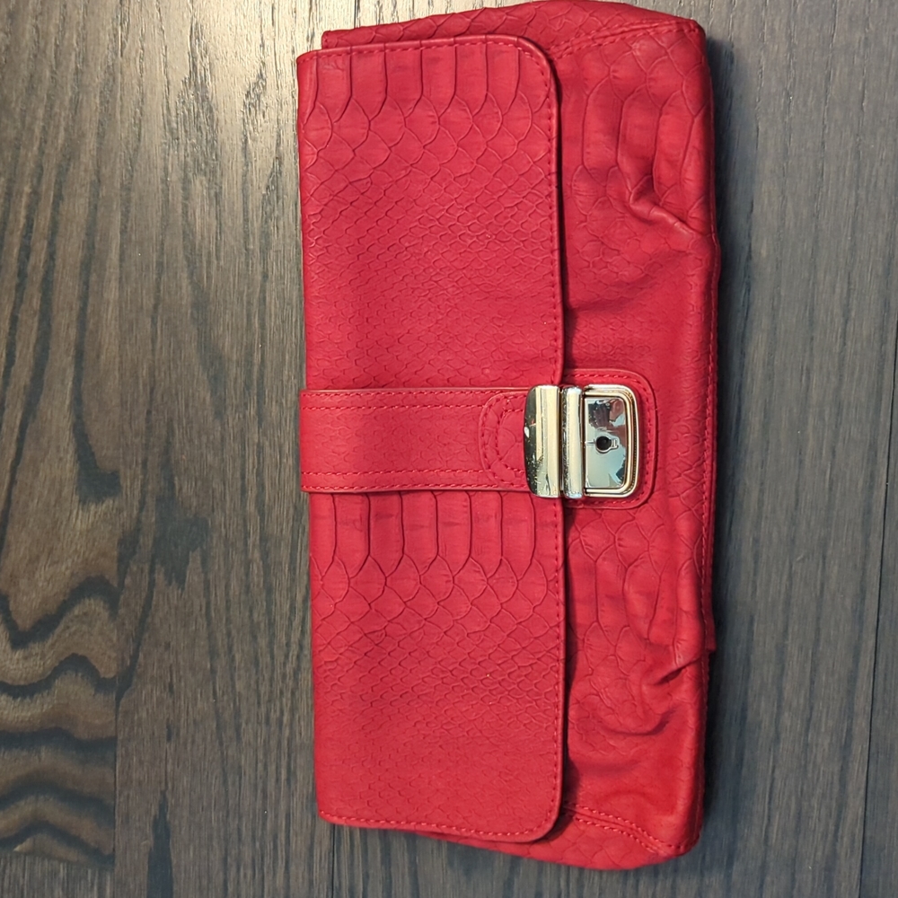 Express Red clutch